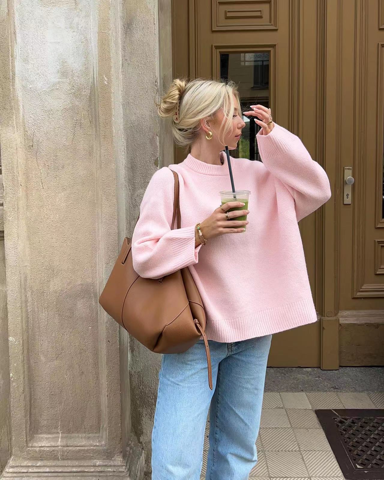 Bérénice | Rosa lang strik