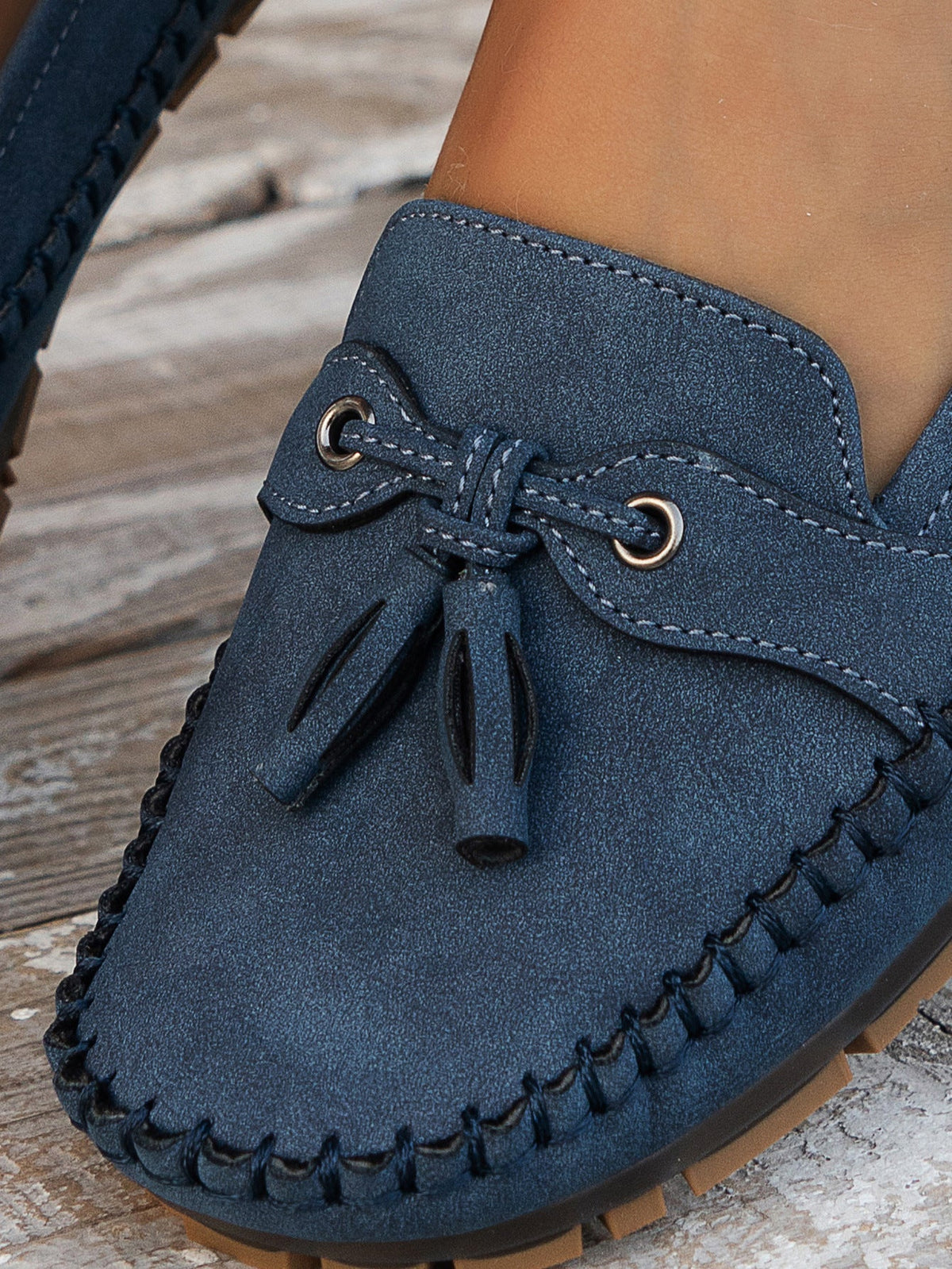 Rosa | Loafers med Kvast