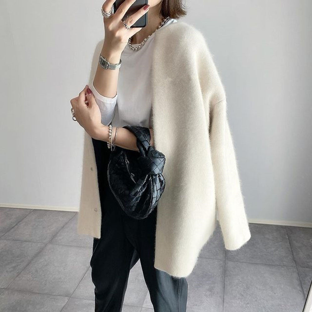Yrsa | Klassisk Cardigan med Knapper