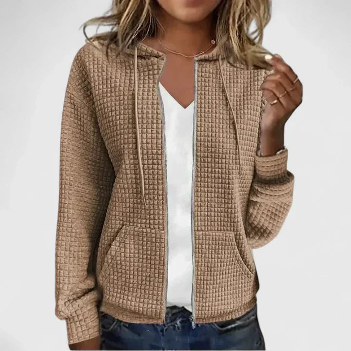 Torgerd | Let Cardigan med Slank Pasform