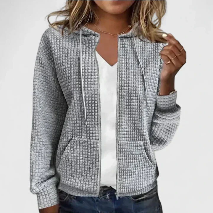 Torgerd | Let Cardigan med Slank Pasform