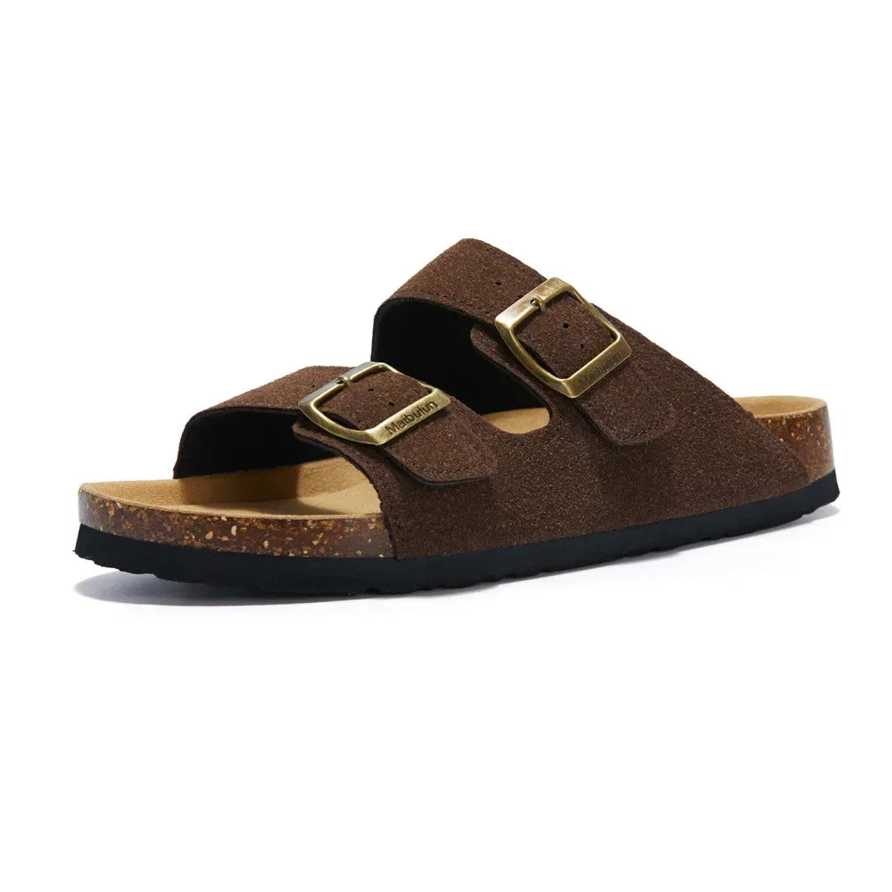 Arizona | Dobbelt Spænde Cork Sandaler
