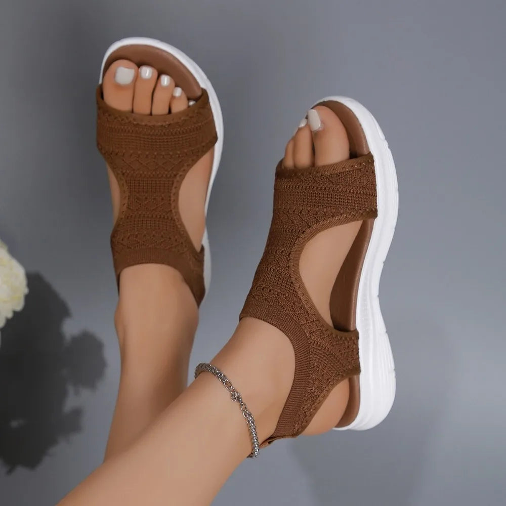 Athena | Strikkede Komfort Sandaler