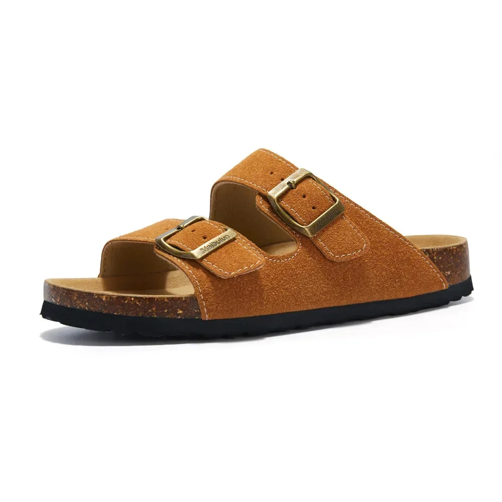 Arizona | Dobbelt Spænde Cork Sandaler