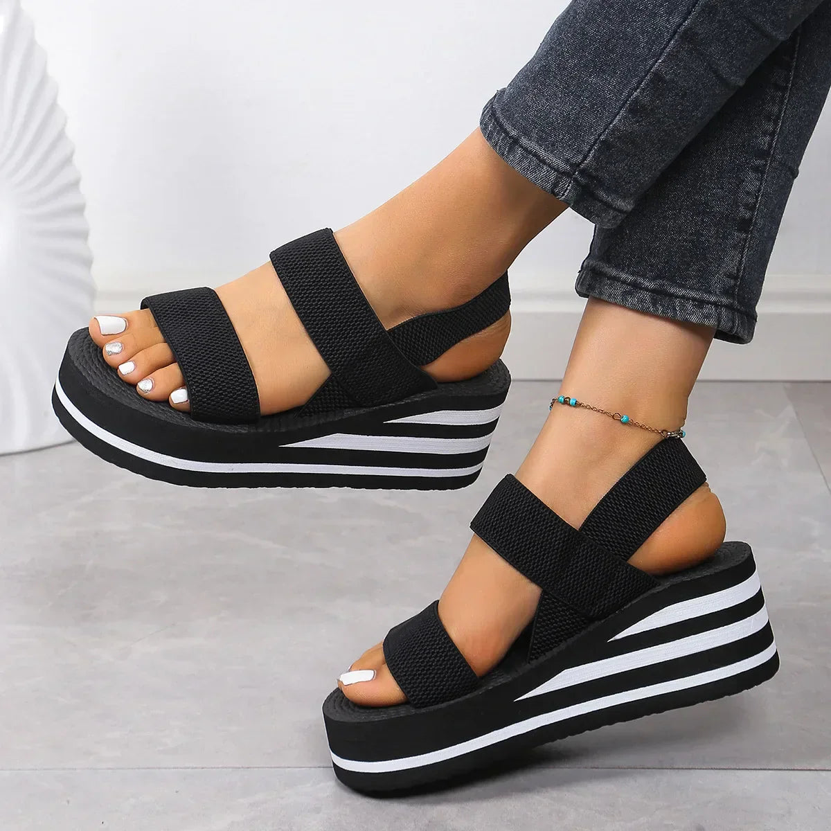 Laguna | Platform Rem Sandaler