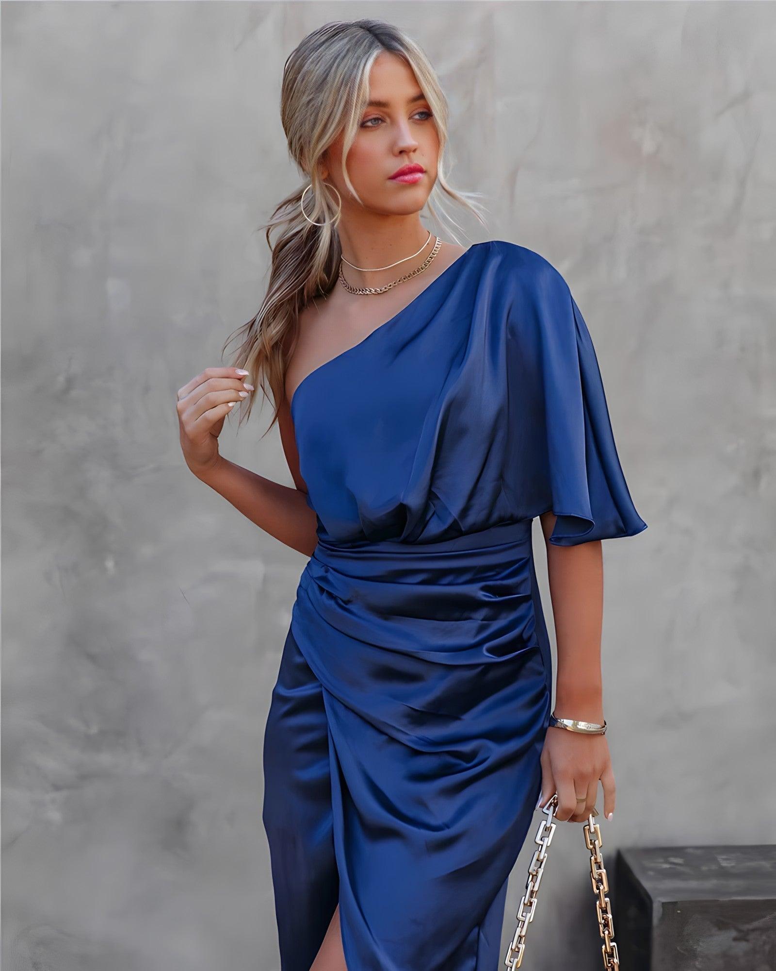 Laure | Elegant silke aftenkjole