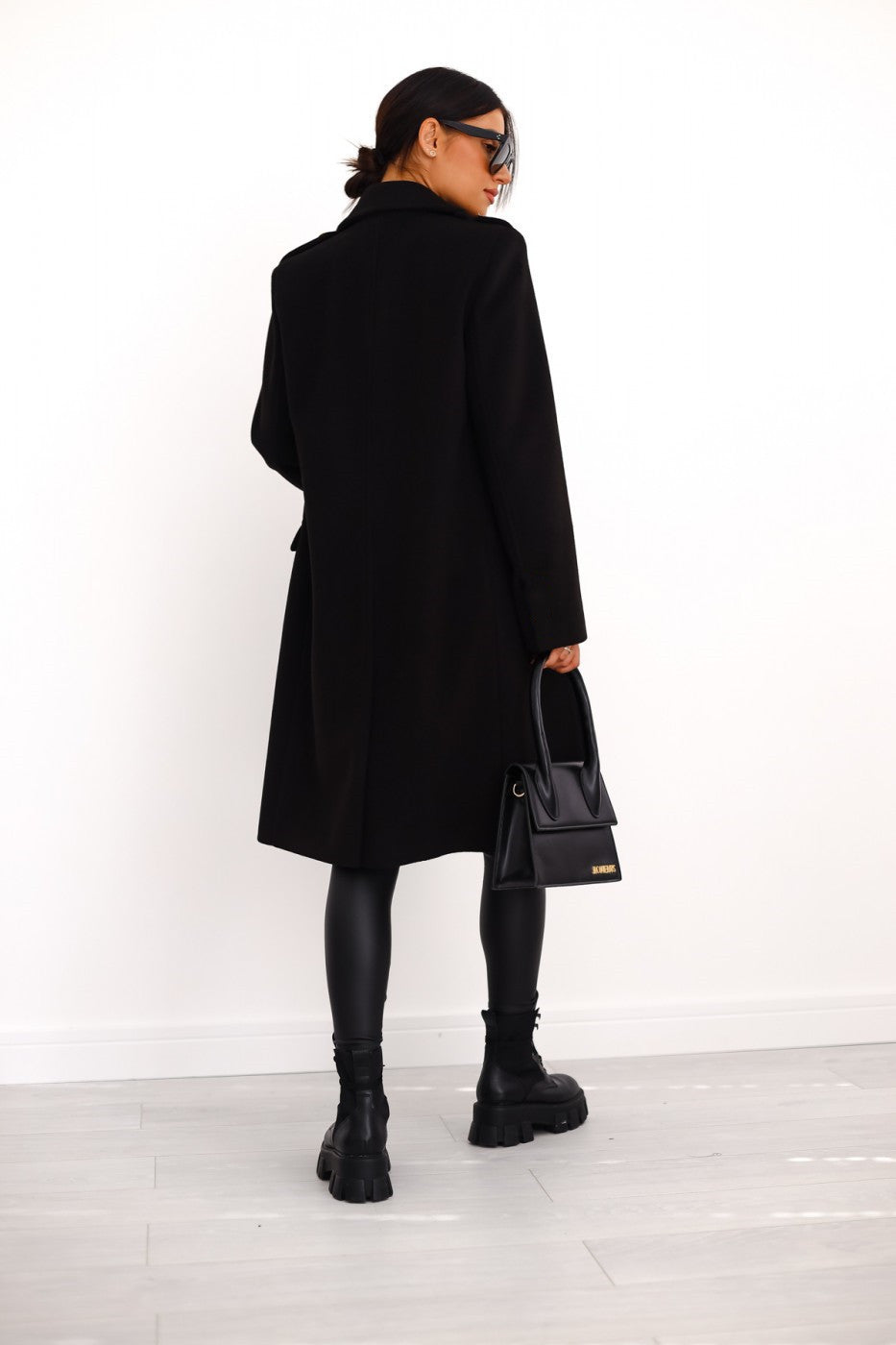 Ragnfrid | Lang Trenchcoat med Struktur