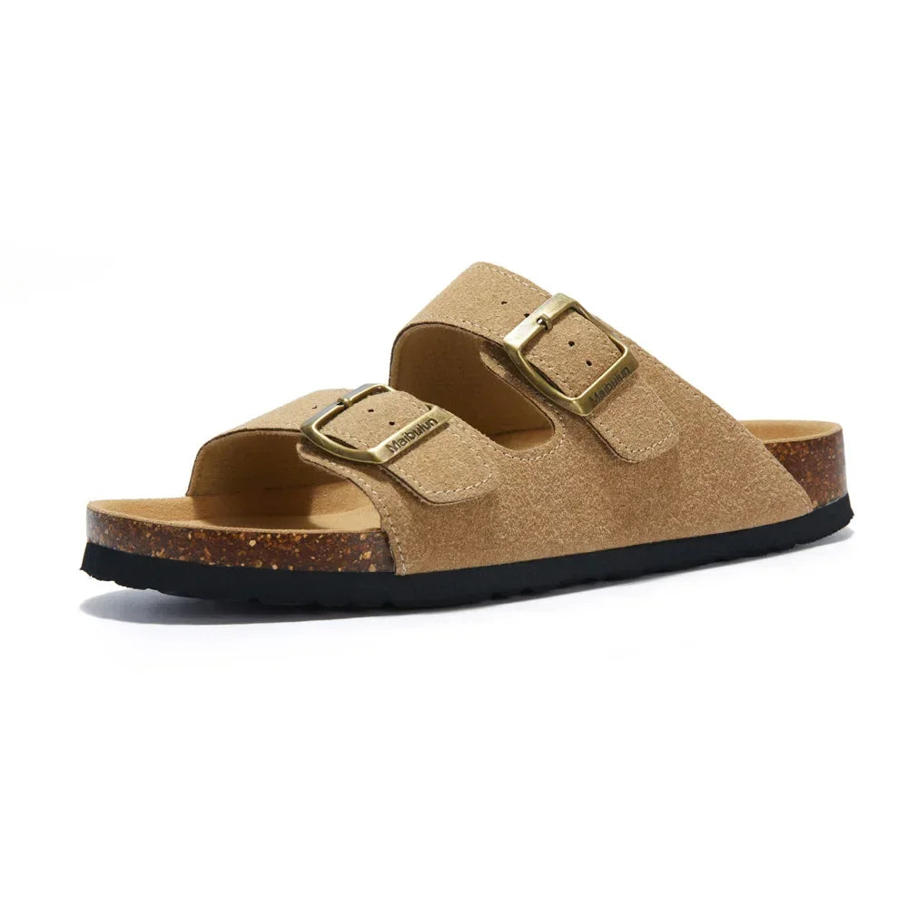 Arizona | Dobbelt Spænde Cork Sandaler