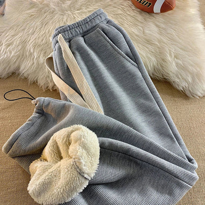 Aslaug | Varme Joggingbukser med For