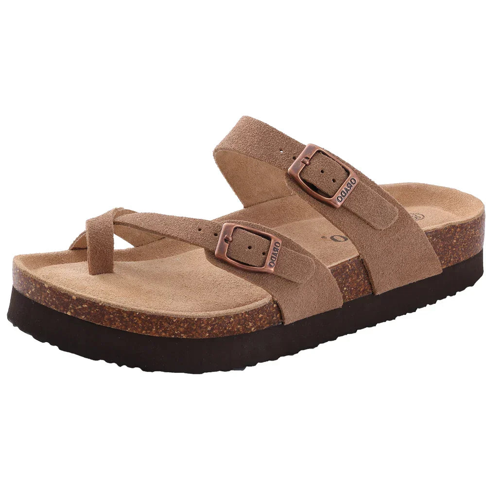Malibu | Tå-Løkke Cork Sandaler