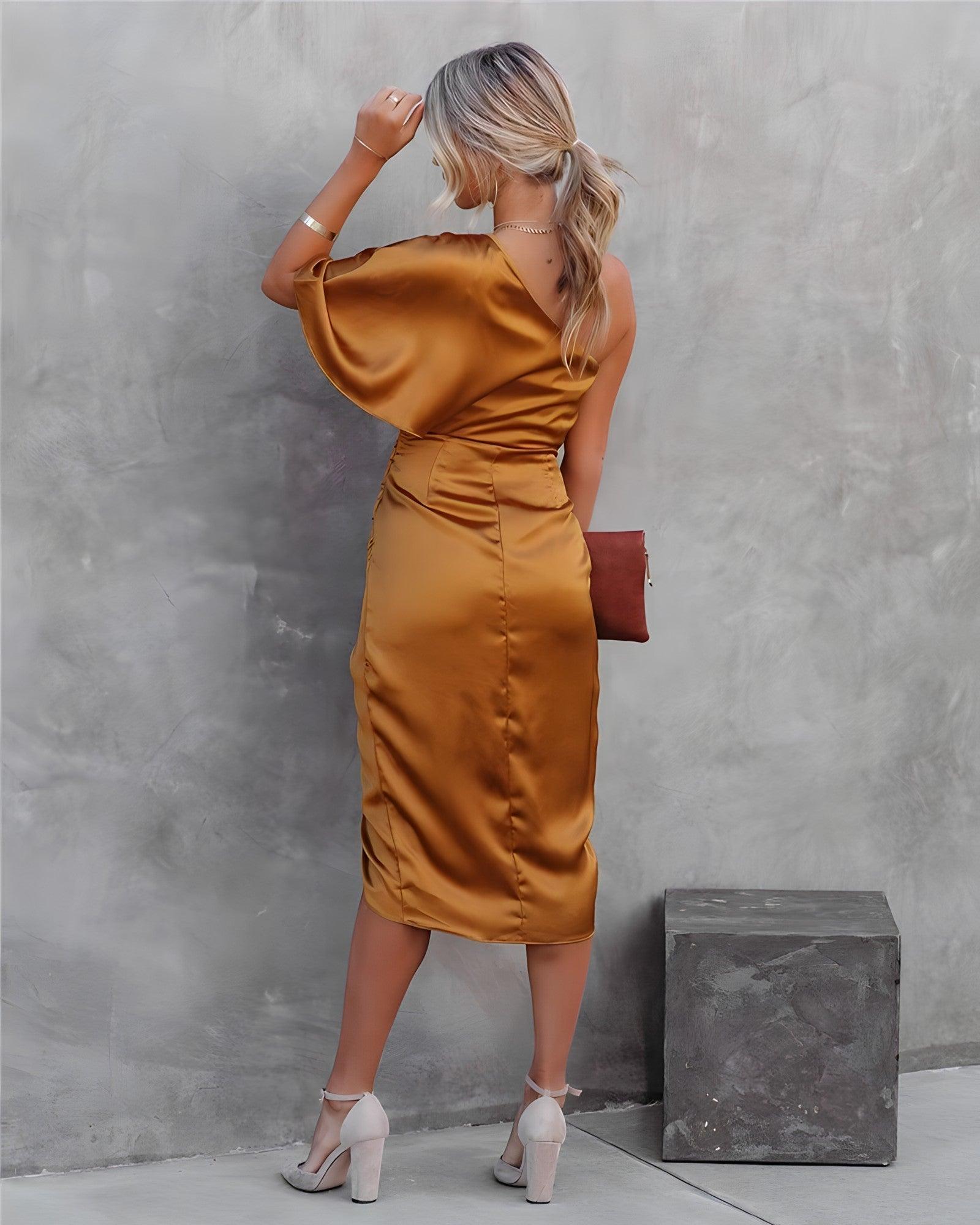 Laure | Elegant silke aftenkjole