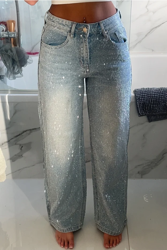 Quitterie - Glitrende og stilfulde jeans