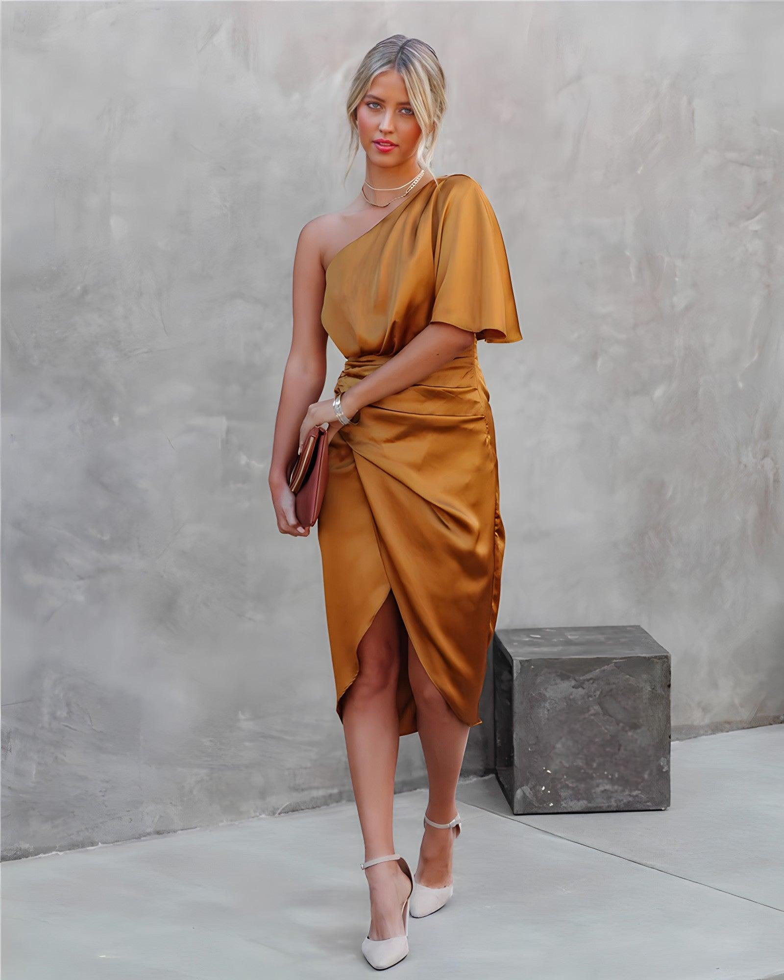 Laure | Elegant silke aftenkjole