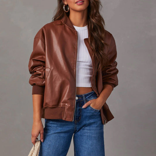 Tilde | Kort Jakke i Bikerstil
