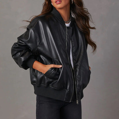 Tilde | Kort Jakke i Bikerstil