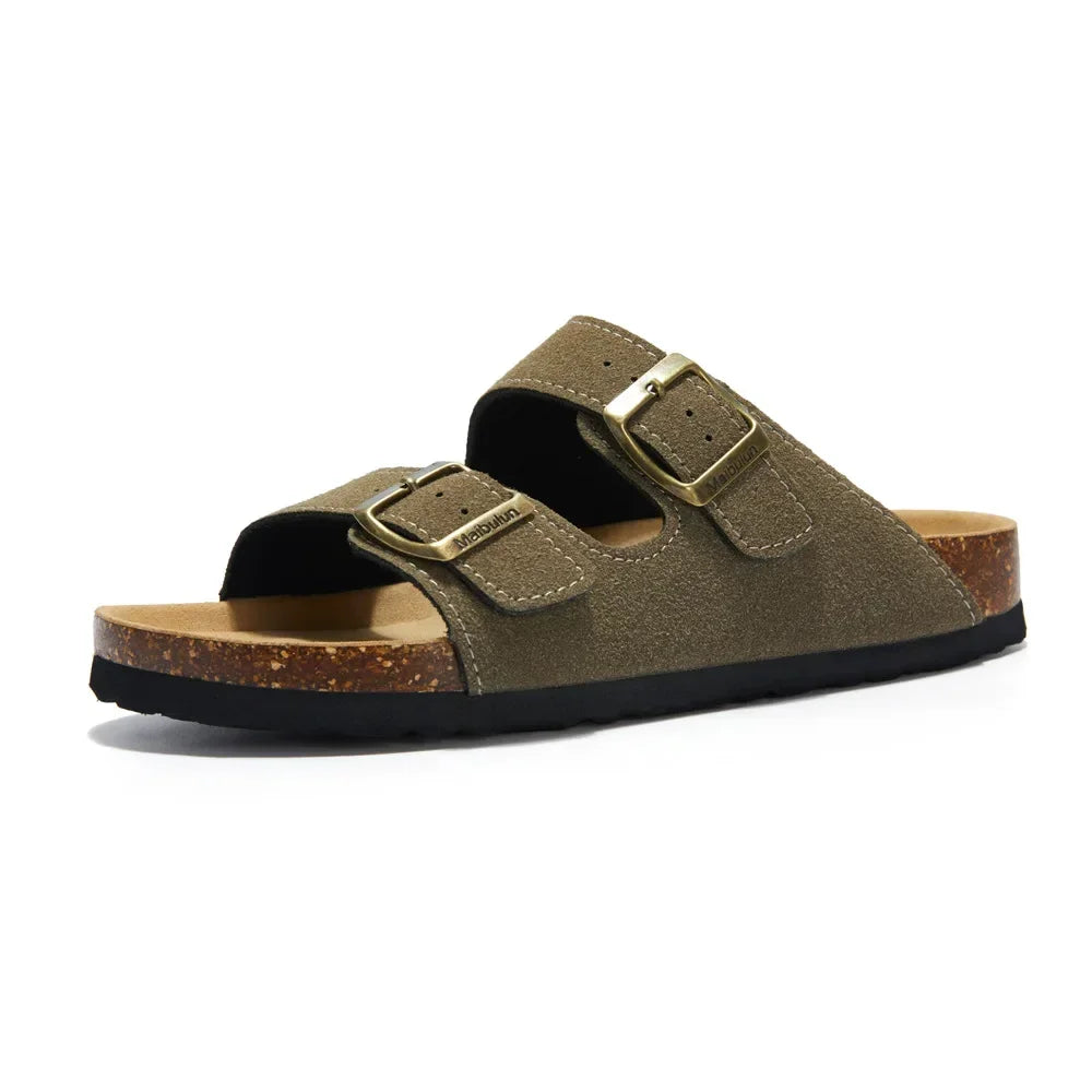 Arizona | Dobbelt Spænde Cork Sandaler