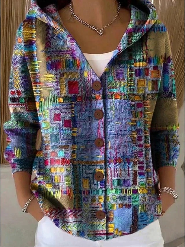 Vibeke | Cardigan med Hætte