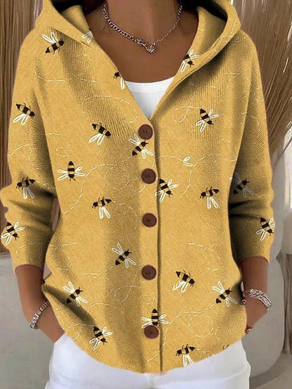 Vibeke | Cardigan med Hætte