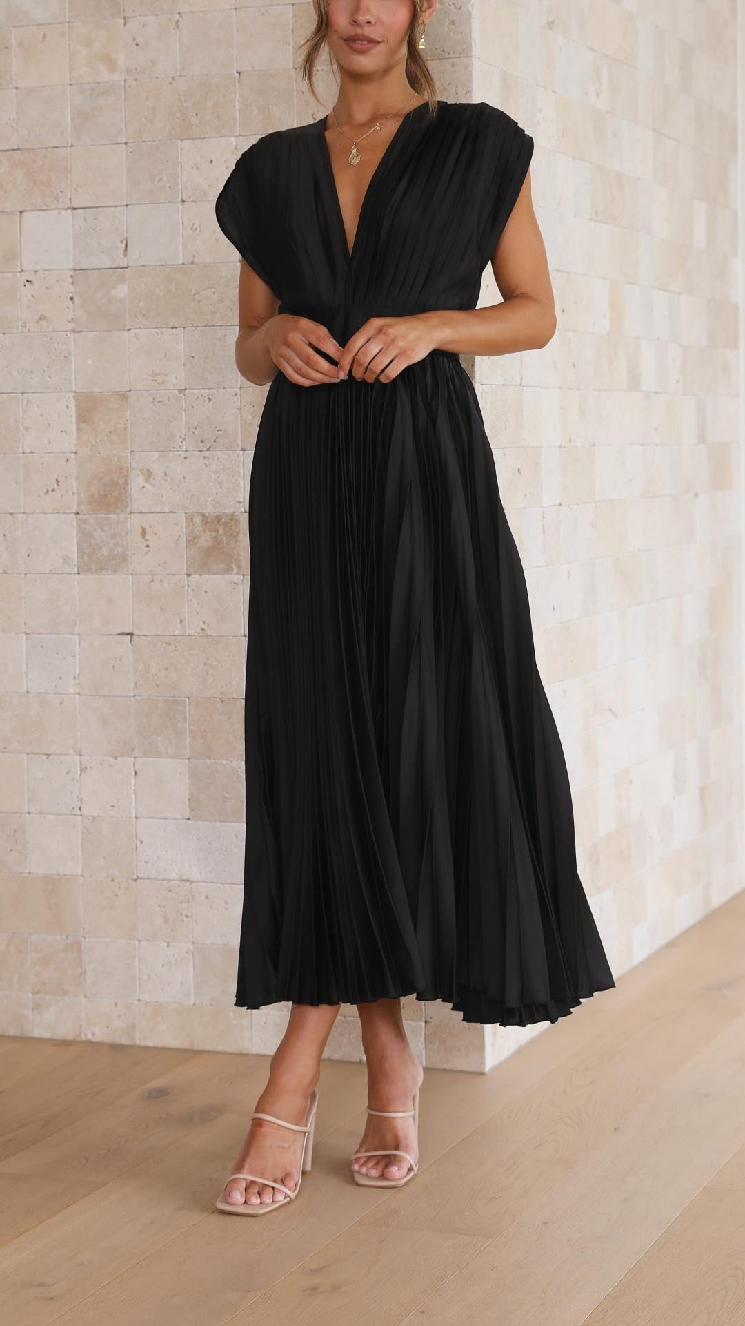 Althéa | Elegant plisseret kjole