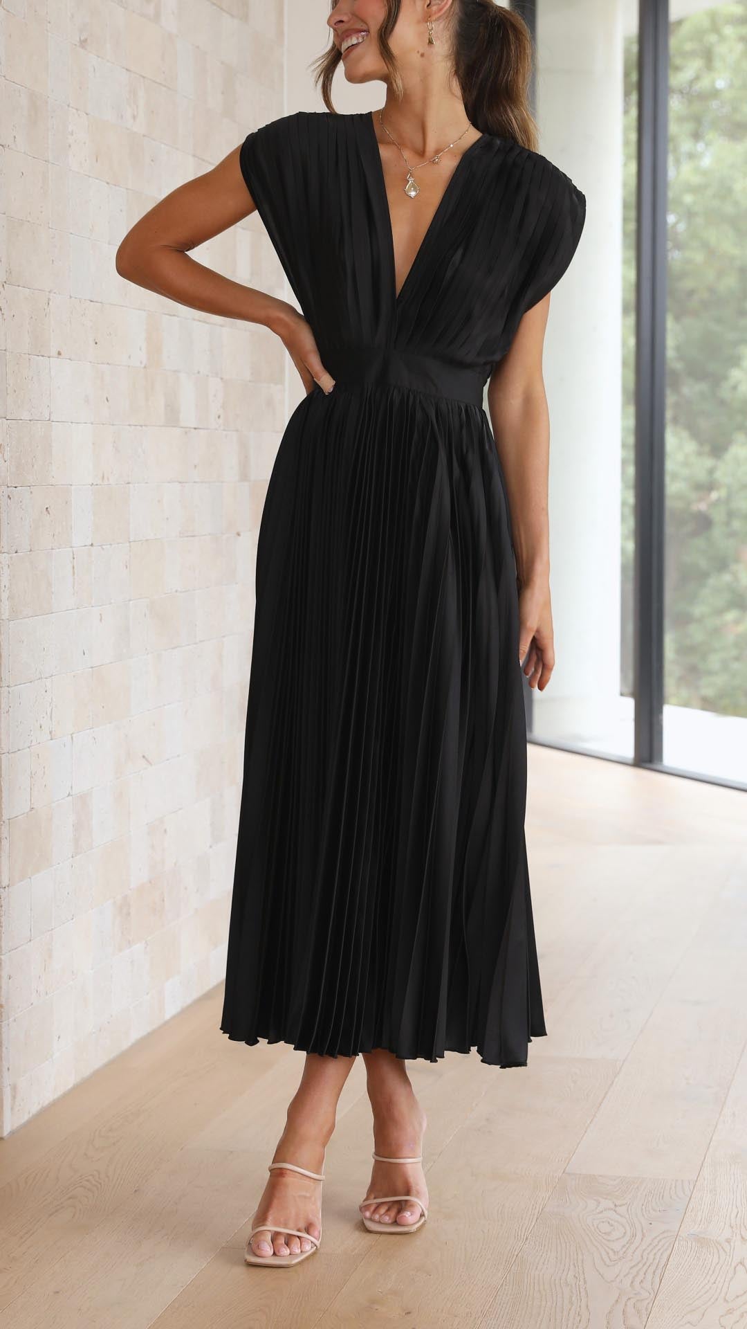 Althéa | Elegant plisseret kjole