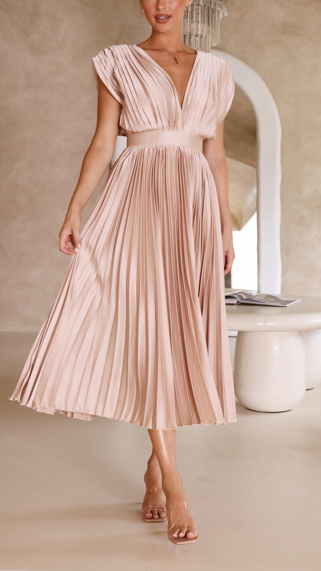 Althéa | Elegant plisseret kjole