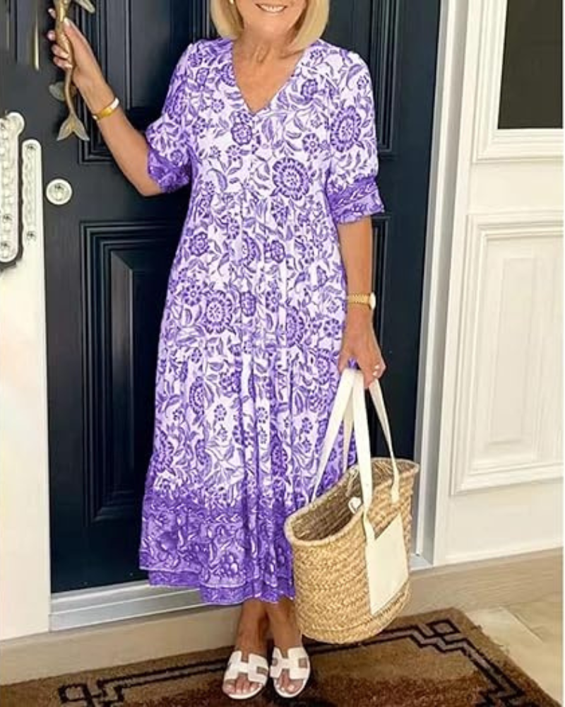 Astrid  | Elegant Kjole til Sommerkomfort