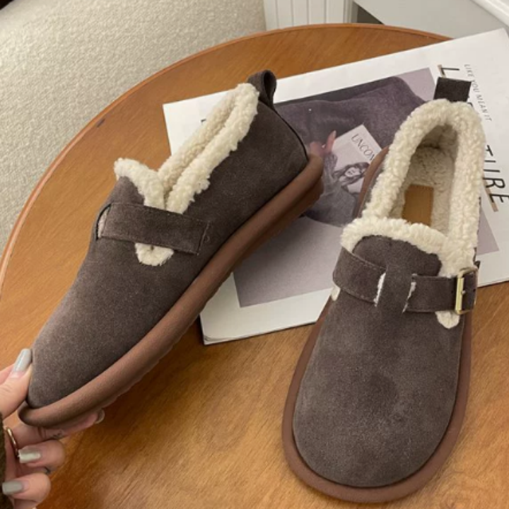 Malin | Forede Slip-on Sko med Spænde