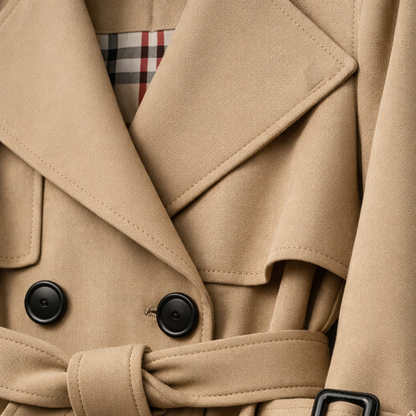 Margrethe | Trenchcoat med Bælte
