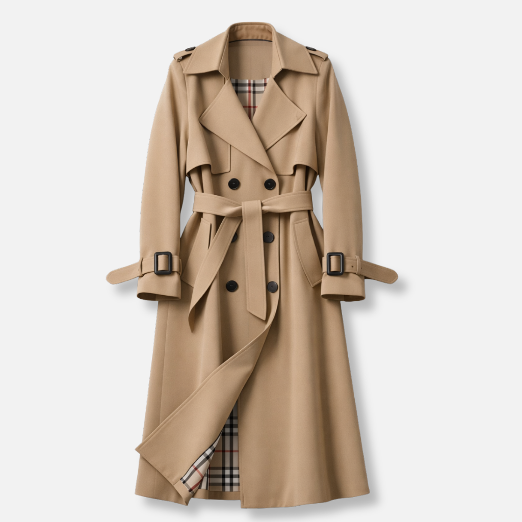 Margrethe | Trenchcoat med Bælte