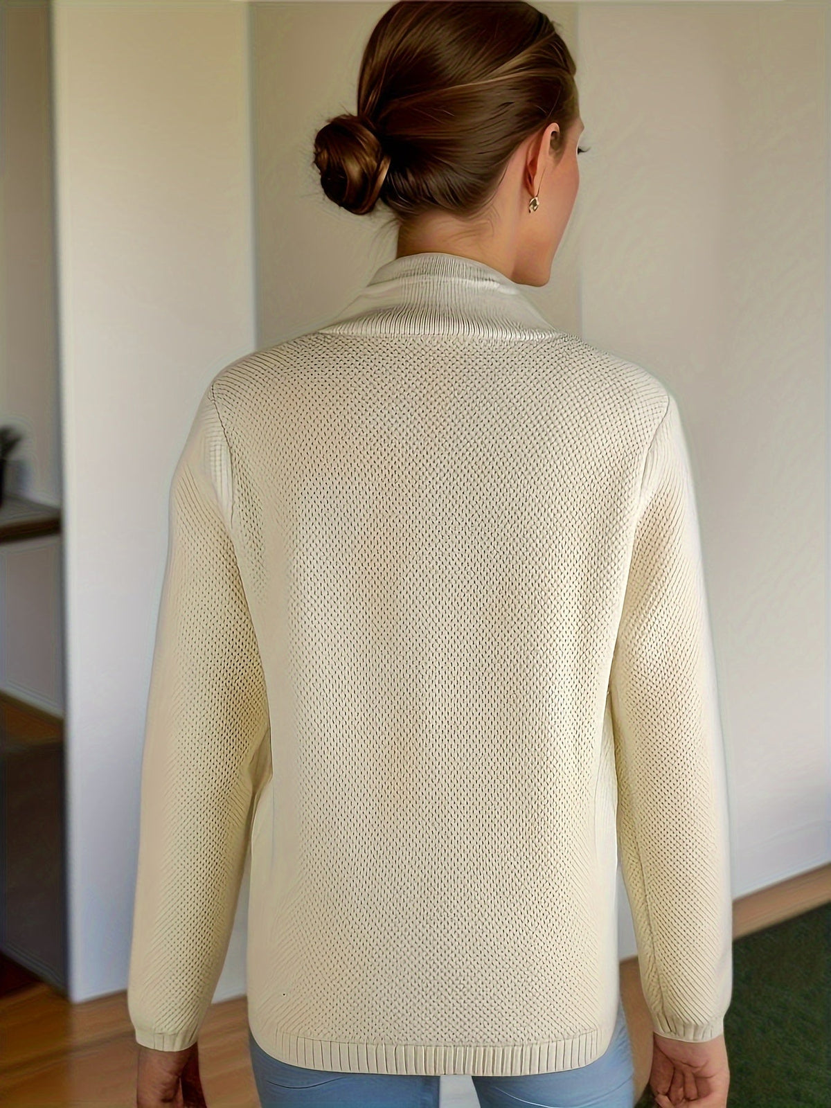 Trine | Cardigan med Ståkrave