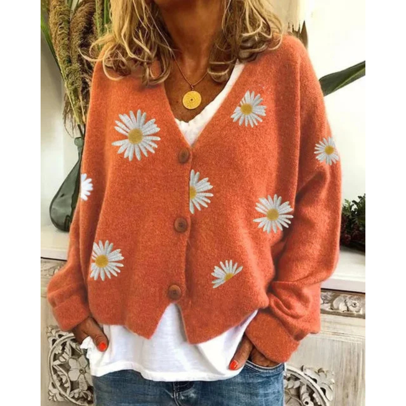Bailey | Broderet cardigan