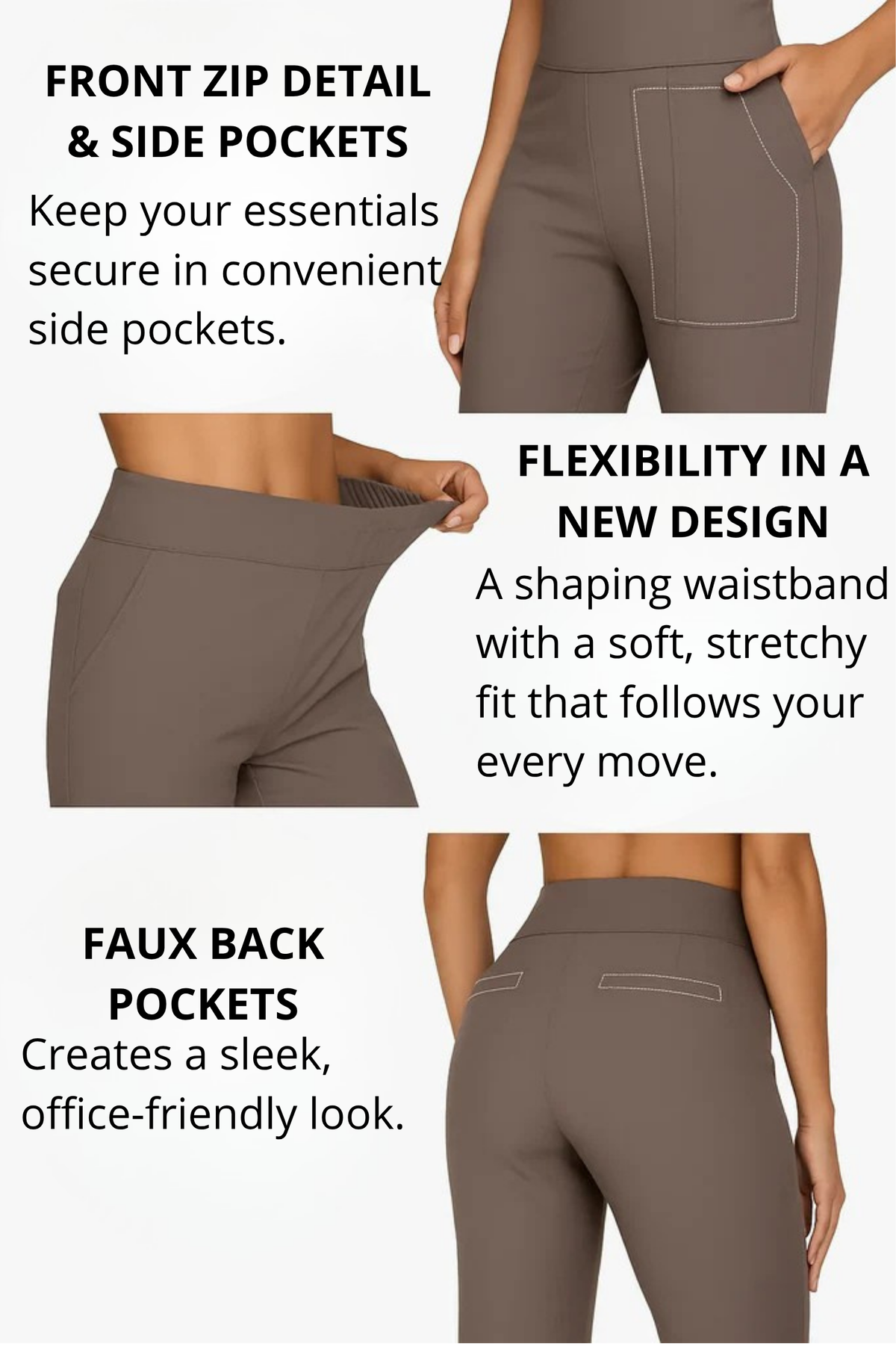Charlotte | Elegante Bukser med Stretch