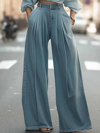Ragndaug | Vidbenede Jeans