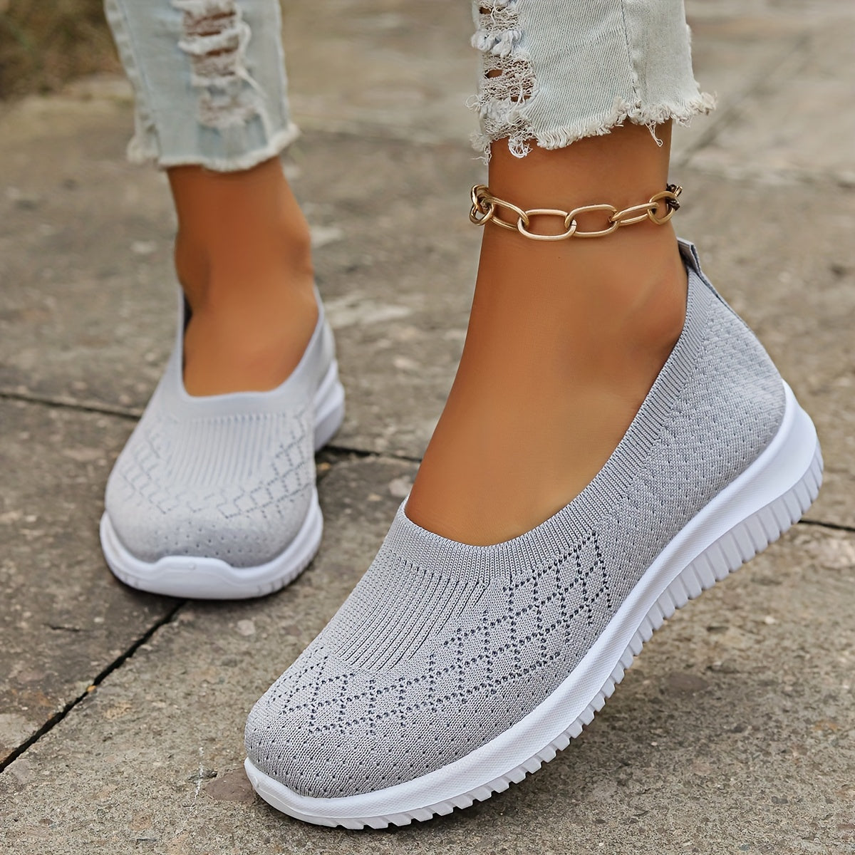 Isabella | Åndbare Slip-On Sko