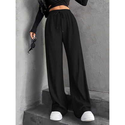 Lissa | Oversize Bukser med Vide Ben