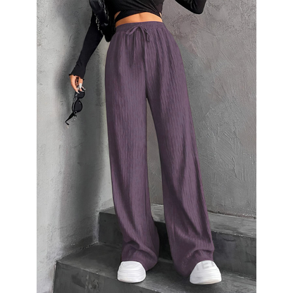 Lissa | Oversize Bukser med Vide Ben