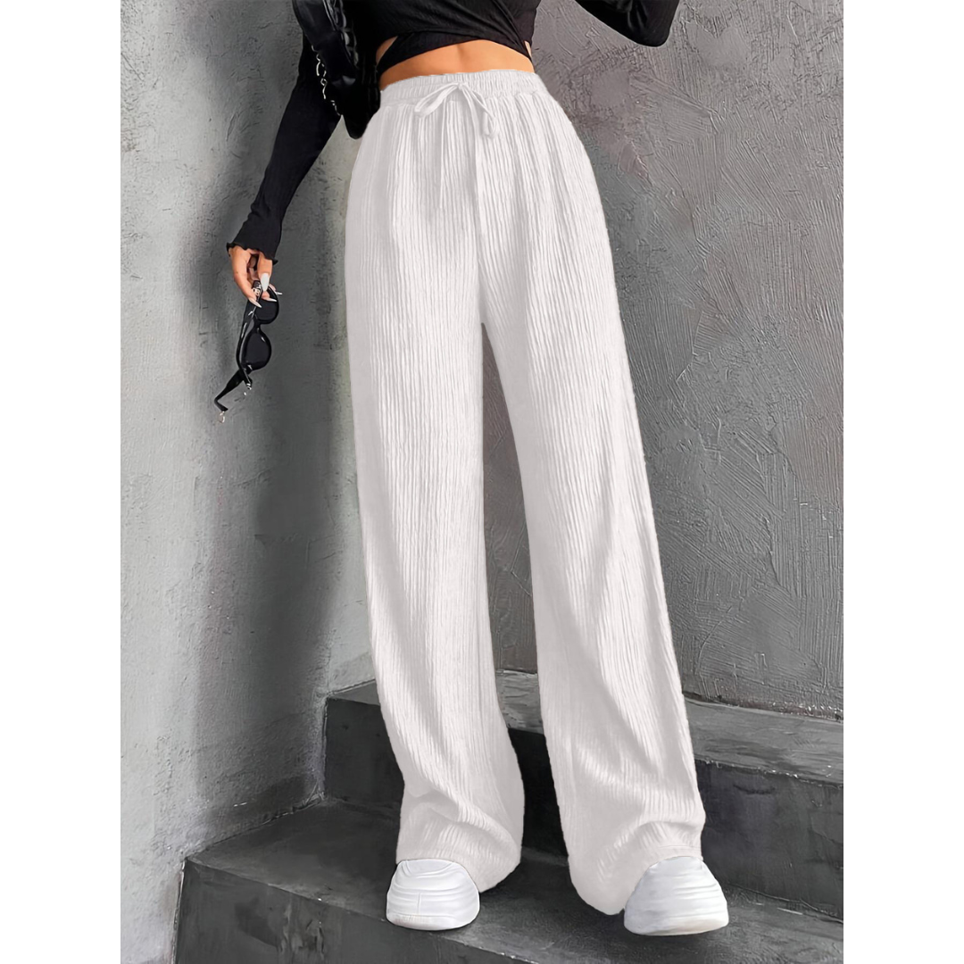Lissa | Oversize Bukser med Vide Ben