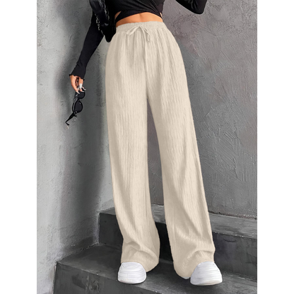 Lissa | Oversize Bukser med Vide Ben