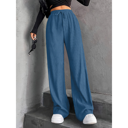 Lissa | Oversize Bukser med Vide Ben