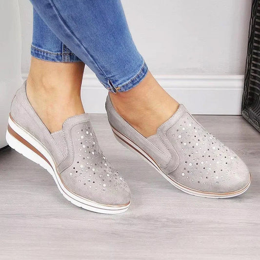 Bergny | Elegante Kilehæl Sneakers