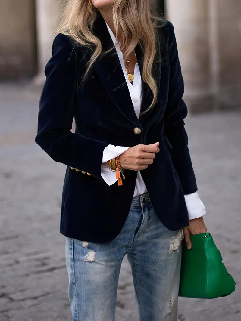 Kirsten | Elegant Velurjakke