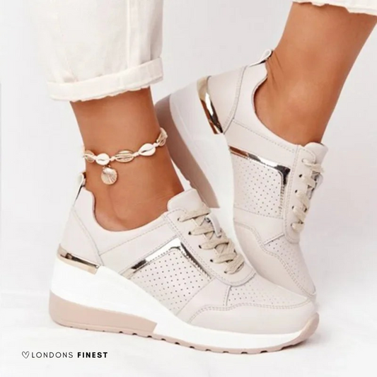 Hella | Plateau Sneakers med Blød Støttesål