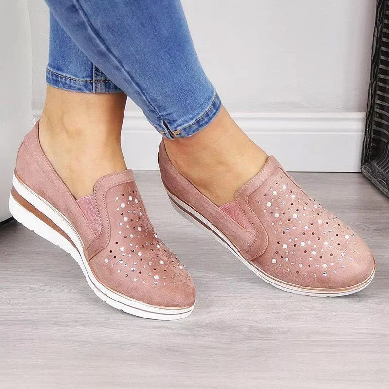 Bergny | Elegante Kilehæl Sneakers