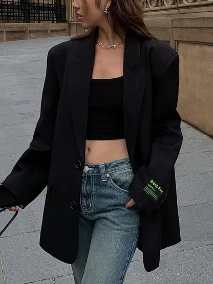 Linea | Oversize Blazer med Knapper