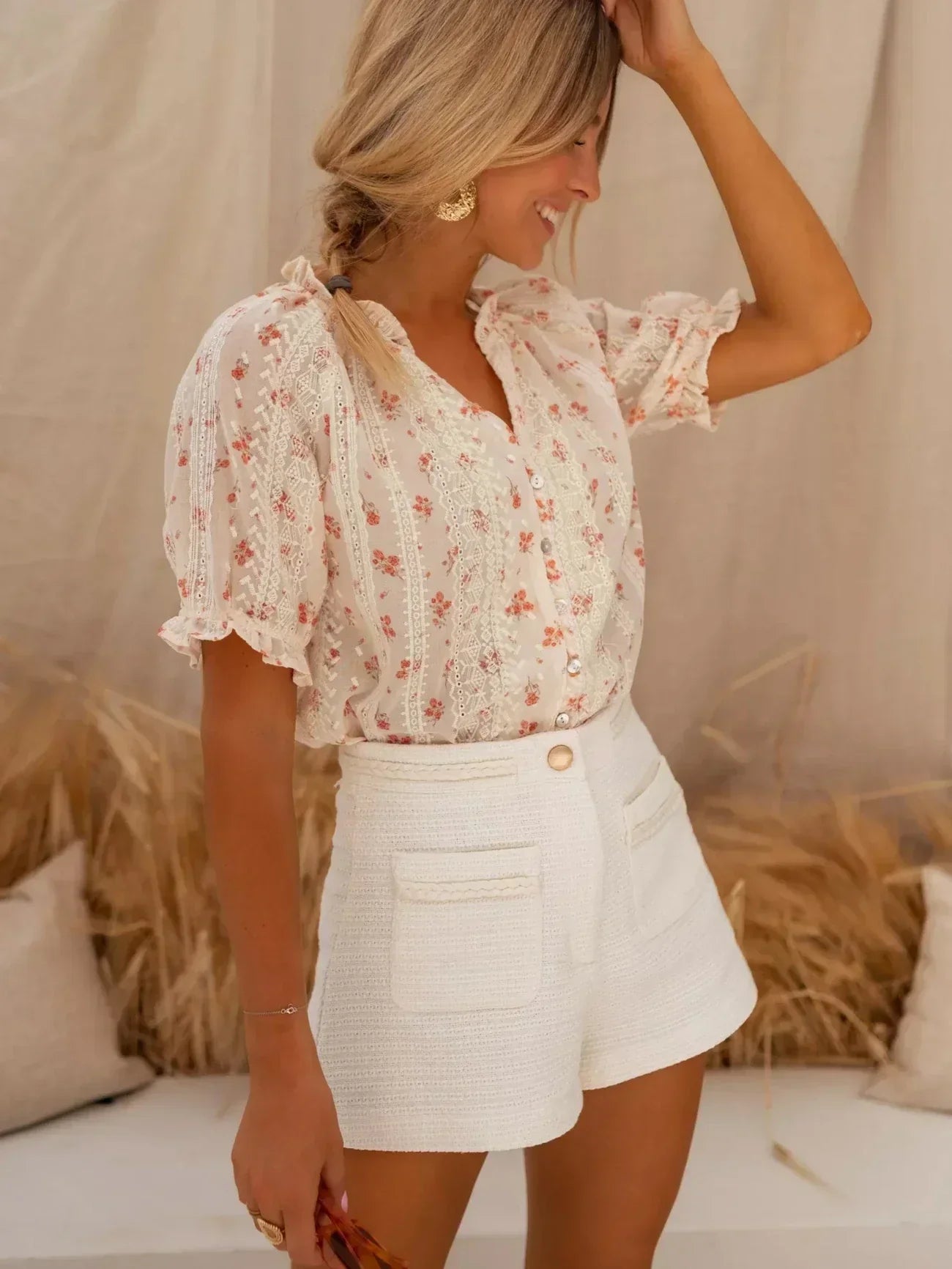 Vuokko | Bluse med Sommerlig Charme