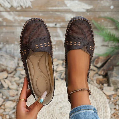 Dorte | Loafers med Slip-on og Blød Sål