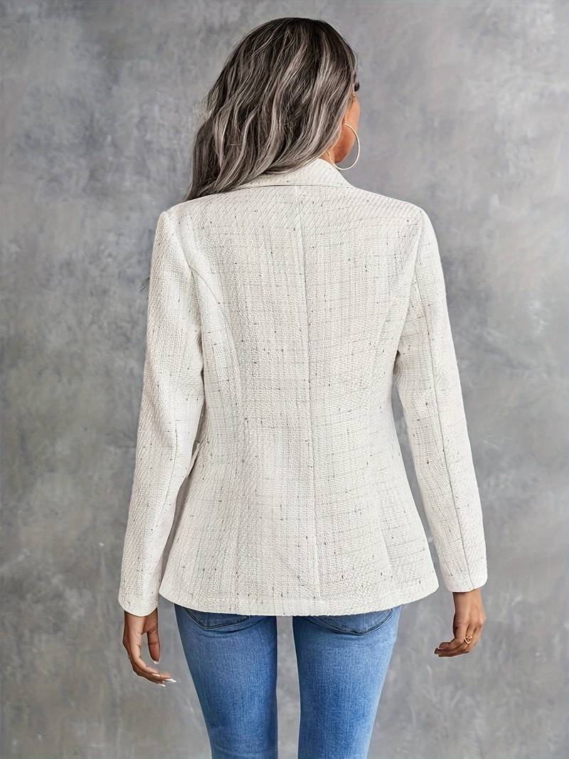 Ingebjørg | Struktureret Blazer med Knapper