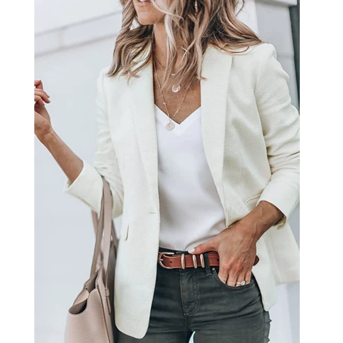 Minna | Åben Taljeret Blazer