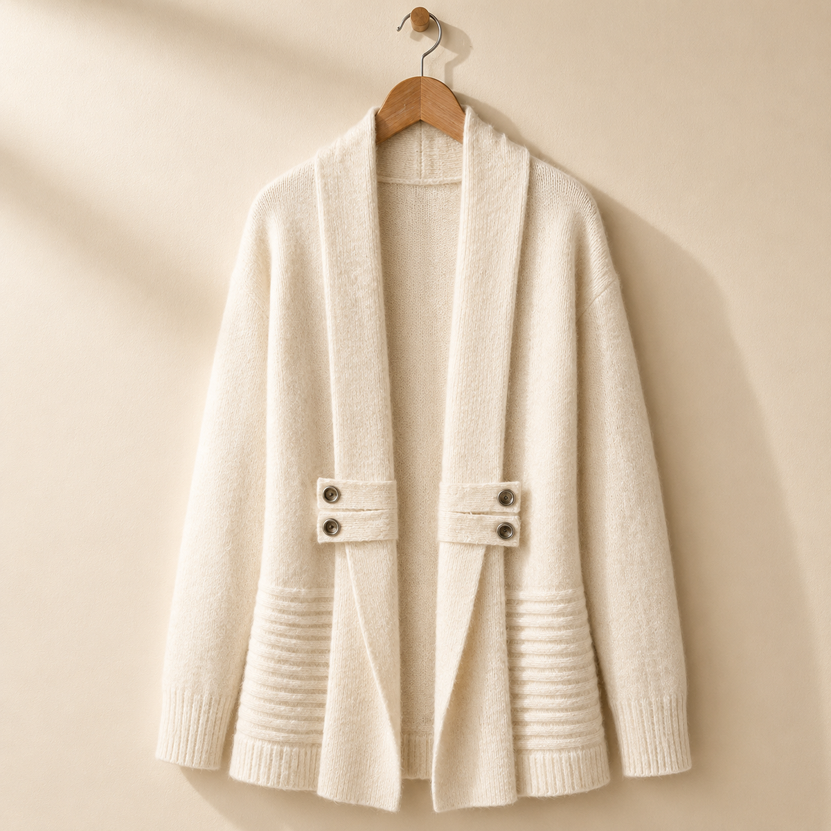 Sunngunhild | Lang Knappet Cardigan