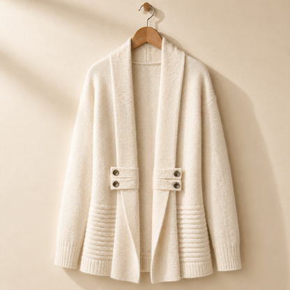 Sunngunhild | Lang Knappet Cardigan